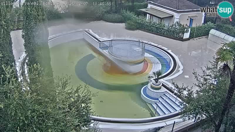 Villaggio Mare Blu pool LIVE webcam Bibione Pineda – Italy