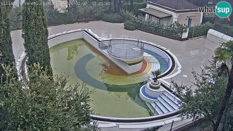 Piscina Villaggio Mare Blu webcam LIVE Bibione Pineda – Italia