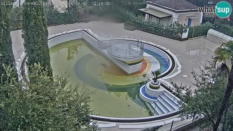 Villaggio Mare Blu pool LIVE webcam Bibione Pineda – Italy