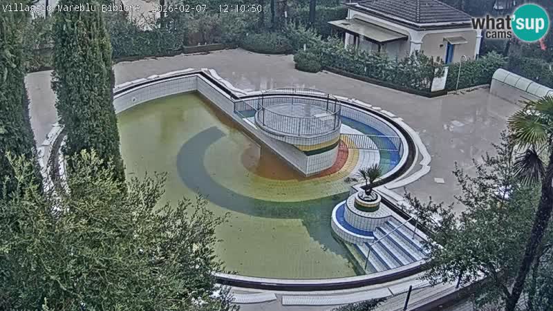 Piscina Villaggio Mare Blu webcam LIVE Bibione Pineda – Italia