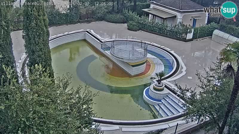 Villaggio Mare Blu Pool LIVE-Webcam Bibione Pineda – Italien