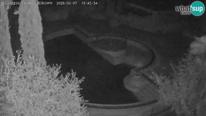 Villaggio Mare Blu bazen Spletna kamera V živo Bibione Pineda – Italija