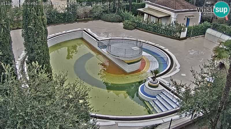 Piscina Villaggio Mare Blu webcam LIVE Bibione Pineda – Italia