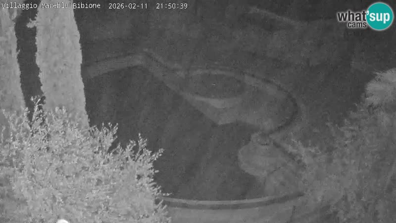 Villaggio Mare Blu bazen UŽIVO web kamera Bibione Pineda – Italija