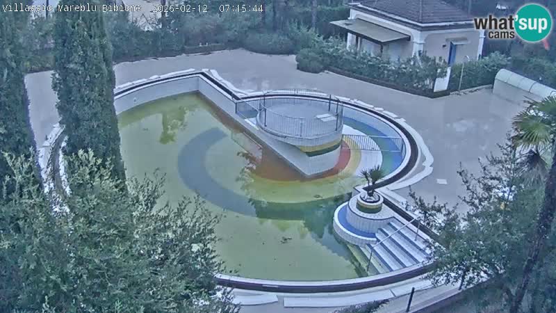Piscina Villaggio Mare Blu EN VIVO webcam Bibione Pineda – Italia