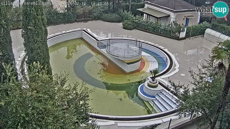 Piscina Villaggio Mare Blu webcam LIVE Bibione Pineda – Italia
