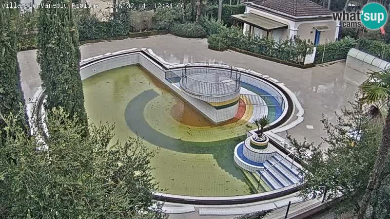 Villaggio Mare Blu pool LIVE webcam Bibione Pineda – Italy