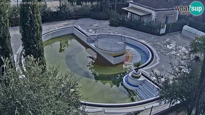 Piscina Villaggio Mare Blu webcam LIVE Bibione Pineda – Italia