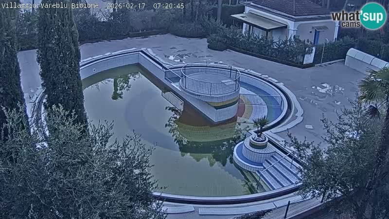 Villaggio Mare Blu pool LIVE webcam Bibione Pineda – Italy