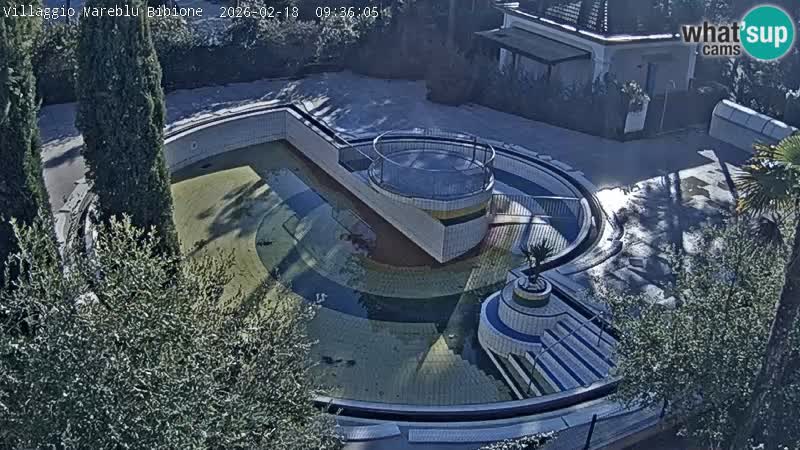 Piscina Villaggio Mare Blu EN VIVO webcam Bibione Pineda – Italia