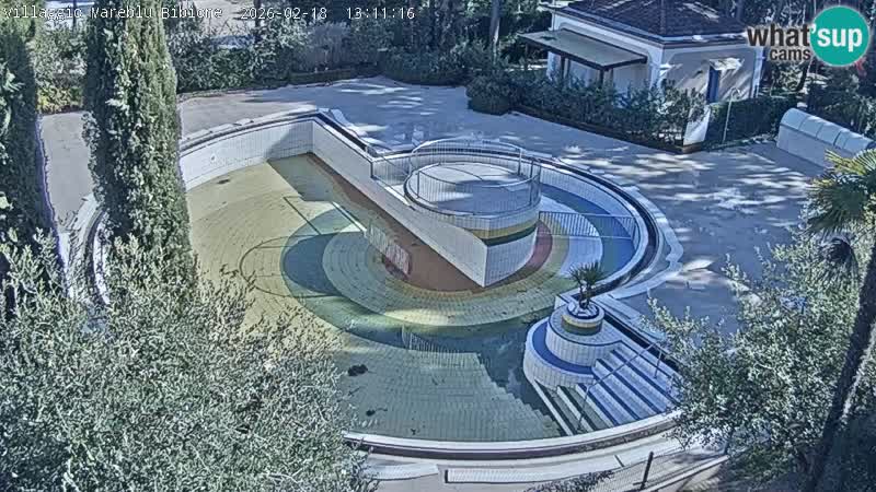 Piscina Villaggio Mare Blu webcam LIVE Bibione Pineda – Italia