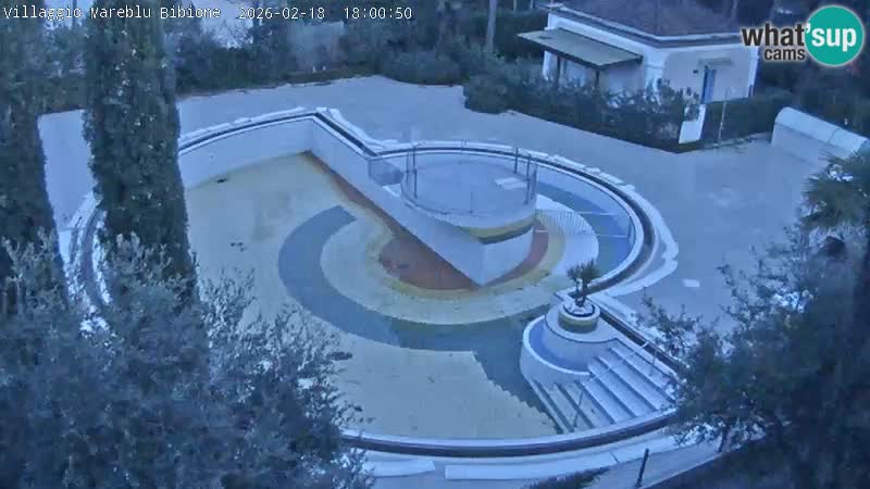 Piscina Villaggio Mare Blu webcam LIVE Bibione Pineda – Italia