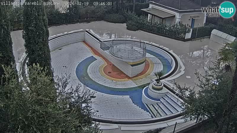 Villaggio Mare Blu pool LIVE webcam Bibione Pineda – Italy