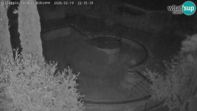 Villaggio Mare Blu bazen Spletna kamera V živo Bibione Pineda – Italija