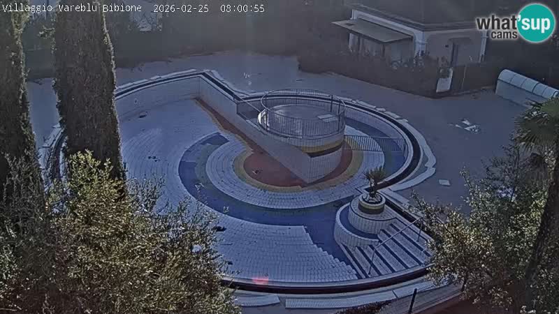 Villaggio Mare Blu piscine LIVE webcam Bibione Pineda – Italie