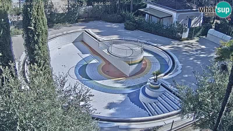 Piscina Villaggio Mare Blu webcam LIVE Bibione Pineda – Italia