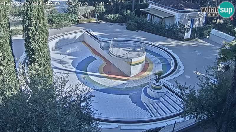 Piscina Villaggio Mare Blu EN VIVO webcam Bibione Pineda – Italia