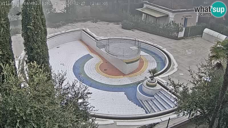 Villaggio Mare Blu pool LIVE webcam Bibione Pineda – Italy