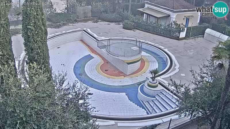 Villaggio Mare Blu pool LIVE webcam Bibione Pineda – Italy