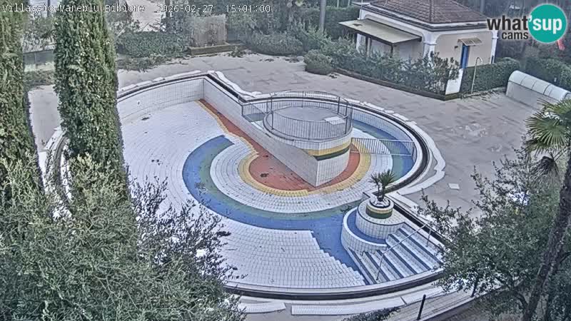 Piscina Villaggio Mare Blu webcam LIVE Bibione Pineda – Italia