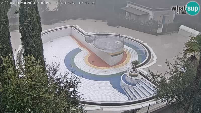 Piscina Villaggio Mare Blu webcam LIVE Bibione Pineda – Italia