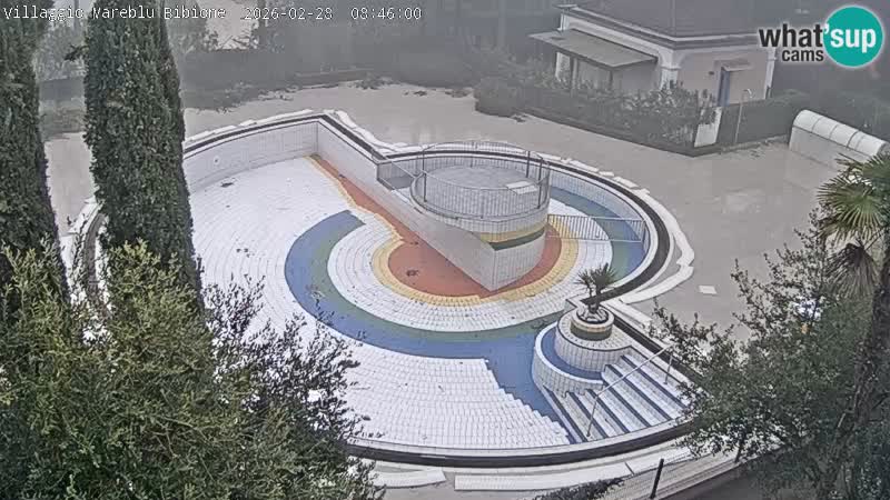 Villaggio Mare Blu pool LIVE webcam Bibione Pineda – Italy