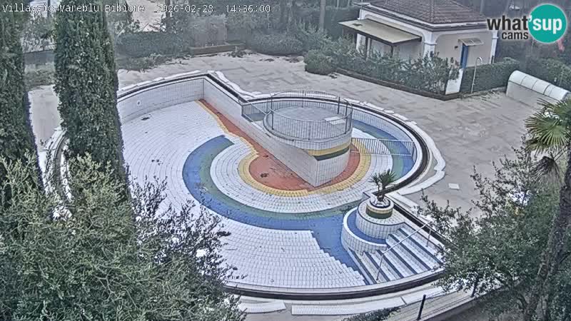 Villaggio Mare Blu Pool LIVE-Webcam Bibione Pineda – Italien