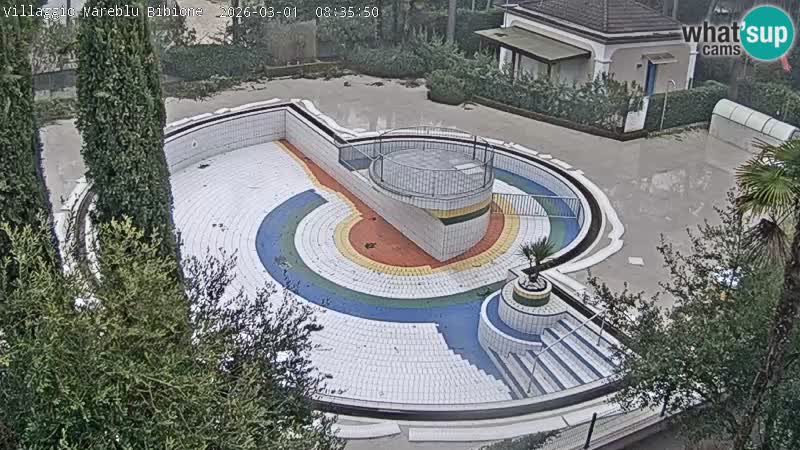 Piscina Villaggio Mare Blu webcam LIVE Bibione Pineda – Italia