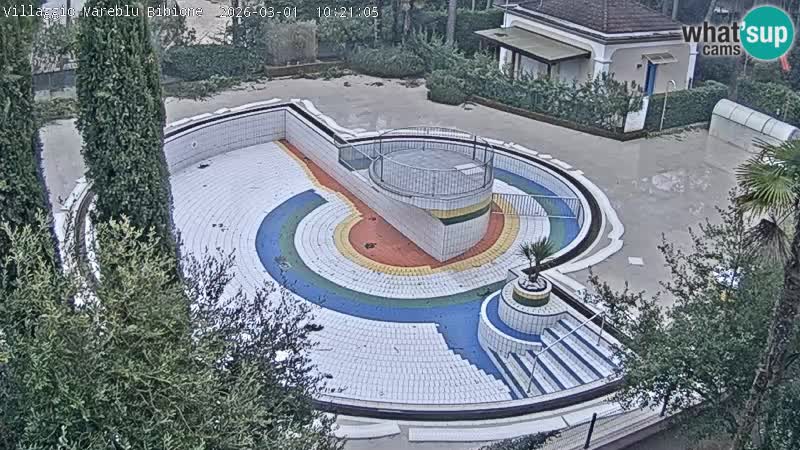 Villaggio Mare Blu Pool LIVE-Webcam Bibione Pineda – Italien