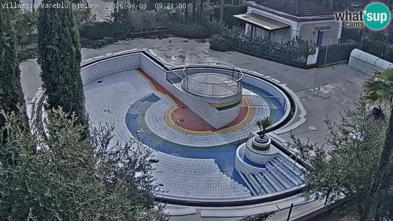 Piscina Villaggio Mare Blu webcam LIVE Bibione Pineda – Italia