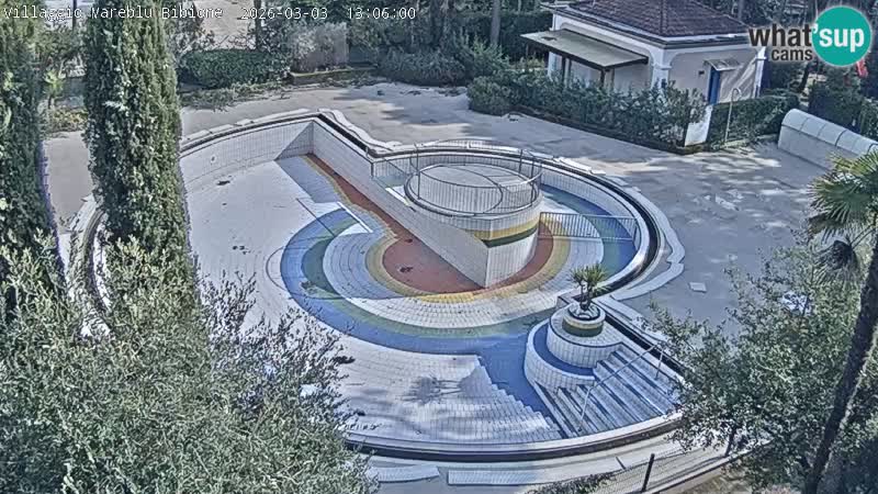 Piscina Villaggio Mare Blu EN VIVO webcam Bibione Pineda – Italia
