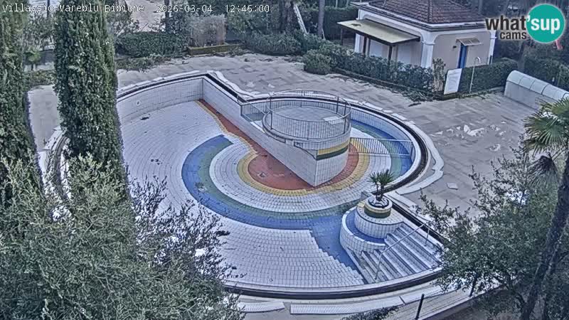 Villaggio Mare Blu Pool LIVE-Webcam Bibione Pineda – Italien
