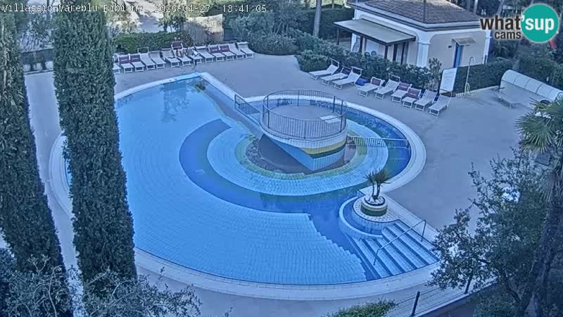 Villaggio Mare Blu Pool LIVE-Webcam Bibione Pineda – Italien