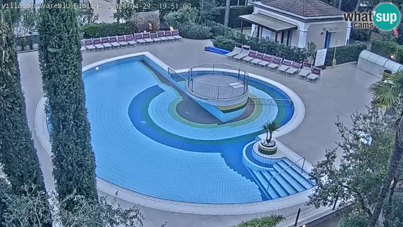 Villaggio Mare Blu Pool LIVE-Webcam Bibione Pineda – Italien