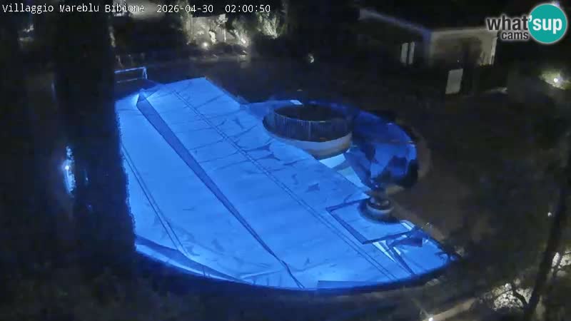 Villaggio Mare Blu bazen UŽIVO web kamera Bibione Pineda – Italija