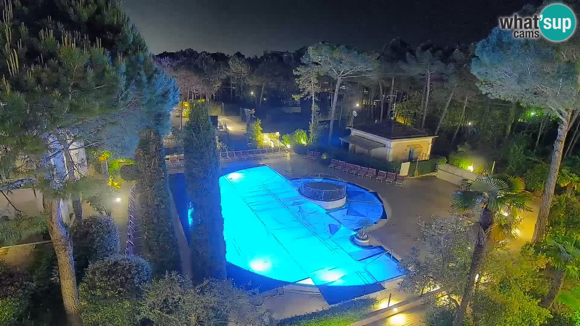 Piscina Villaggio Mare Blu EN VIVO webcam Bibione Pineda – Italia