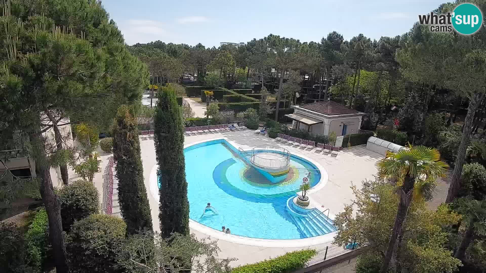Villaggio Mare Blu Pool LIVE-Webcam Bibione Pineda – Italien