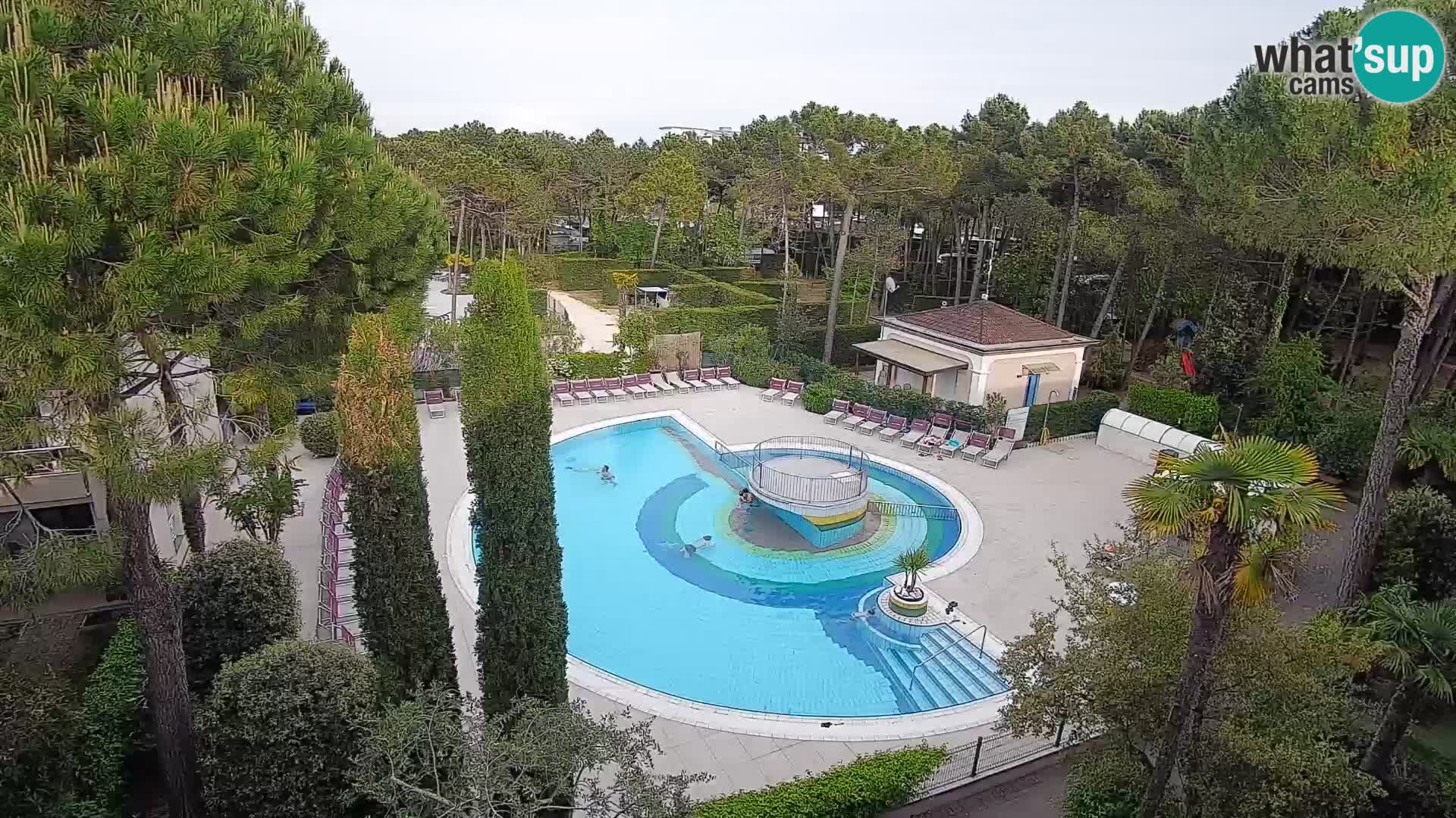 Villaggio Mare Blu Pool LIVE-Webcam Bibione Pineda – Italien