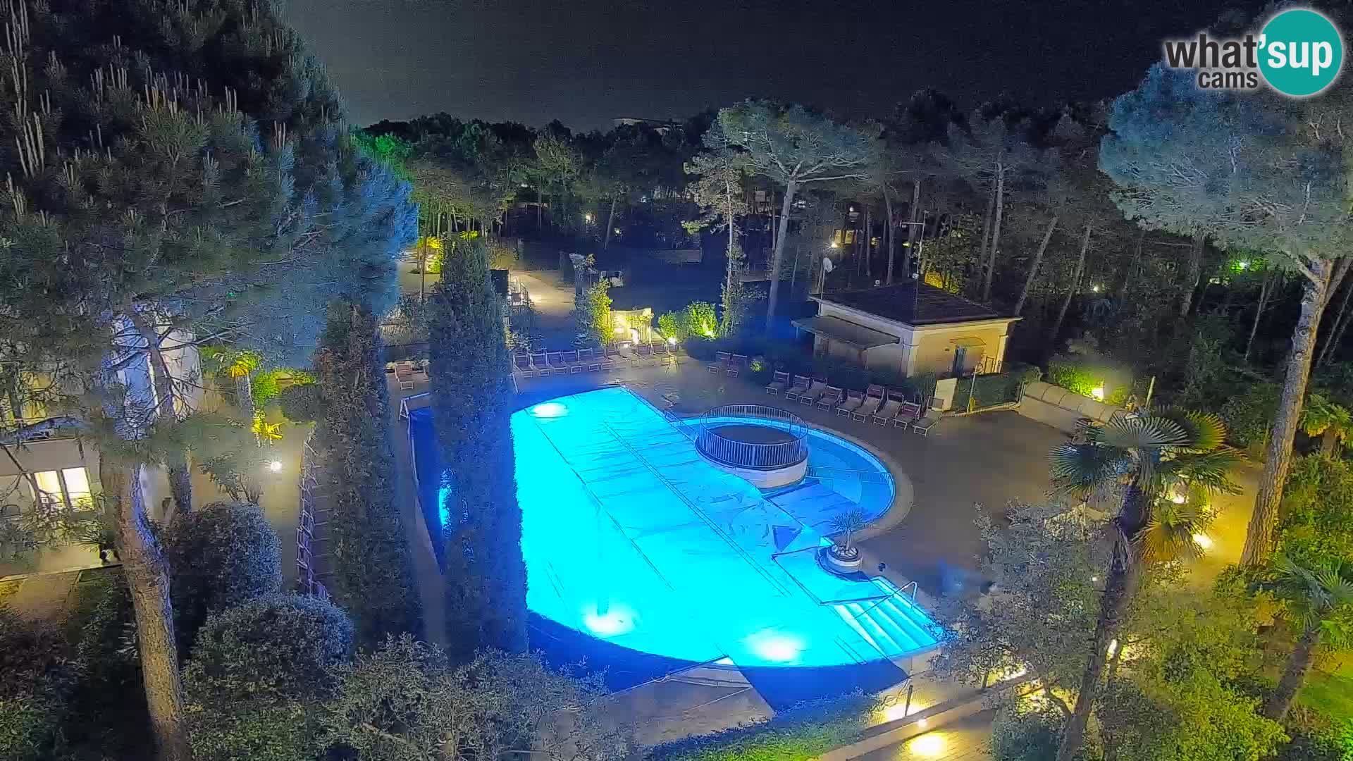 Villaggio Mare Blu pool LIVE webcam Bibione Pineda – Italy