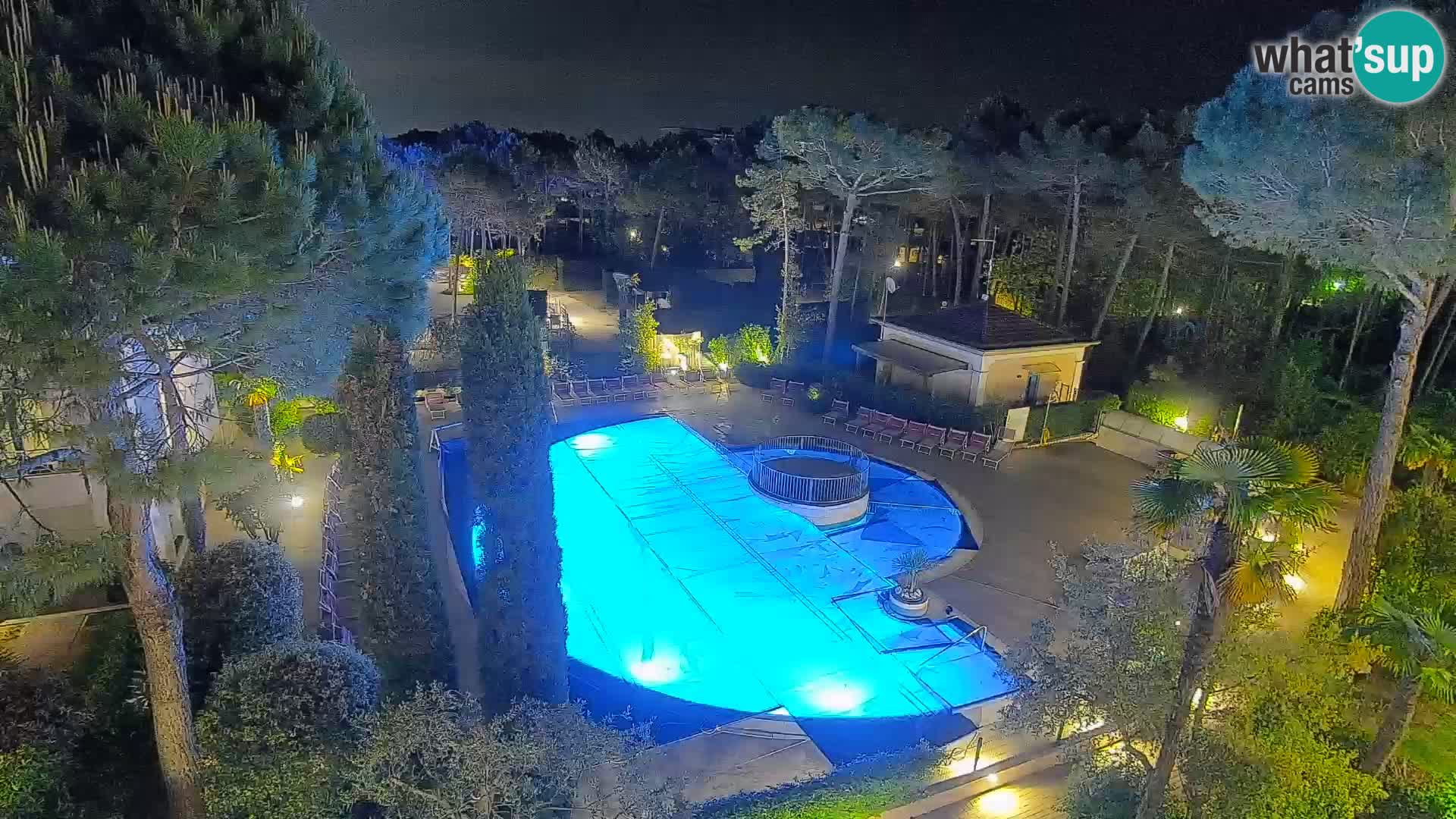 Villaggio Mare Blu pool LIVE webcam Bibione Pineda – Italy