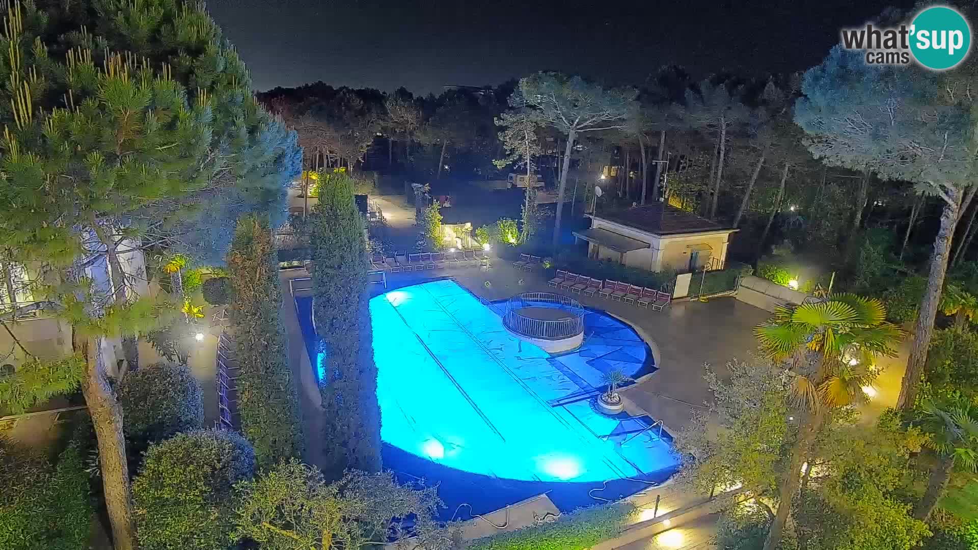 Villaggio Mare Blu pool LIVE webcam Bibione Pineda – Italy
