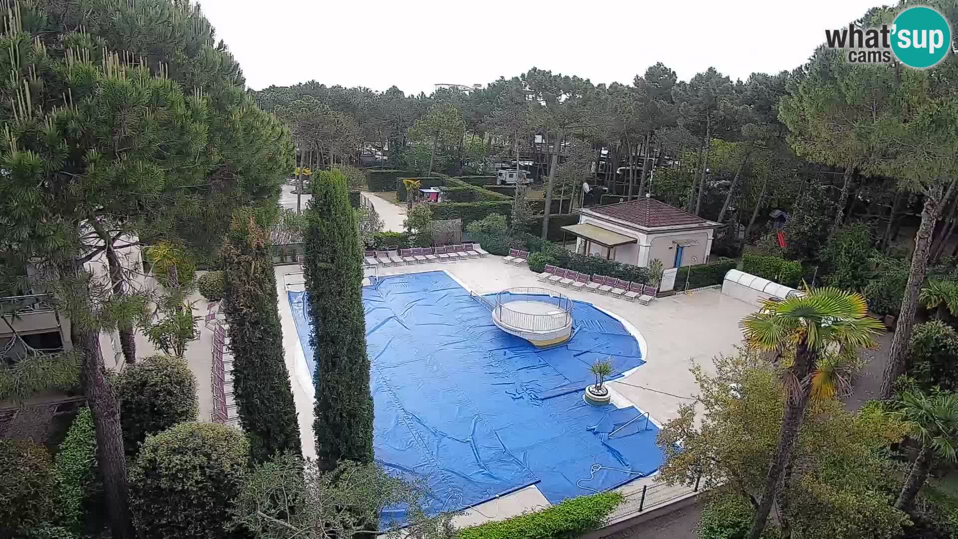 Villaggio Mare Blu Pool LIVE-Webcam Bibione Pineda – Italien