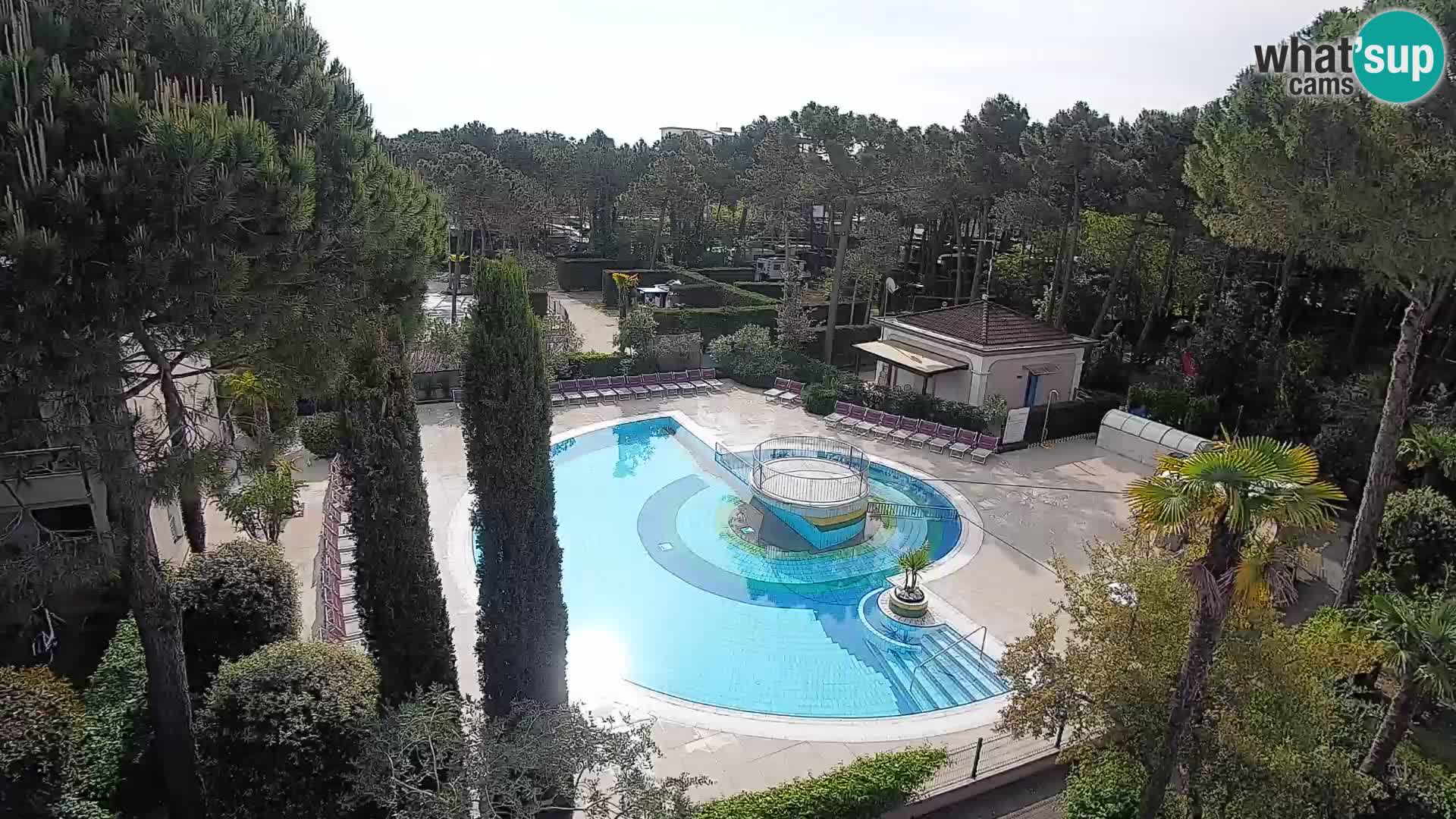 Villaggio Mare Blu Pool LIVE-Webcam Bibione Pineda – Italien