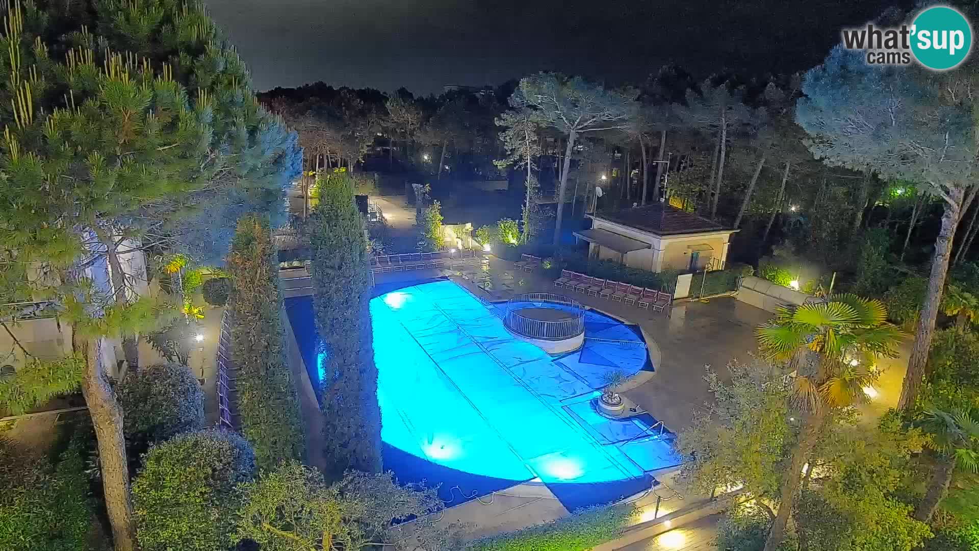 Villaggio Mare Blu pool LIVE webcam Bibione Pineda – Italy