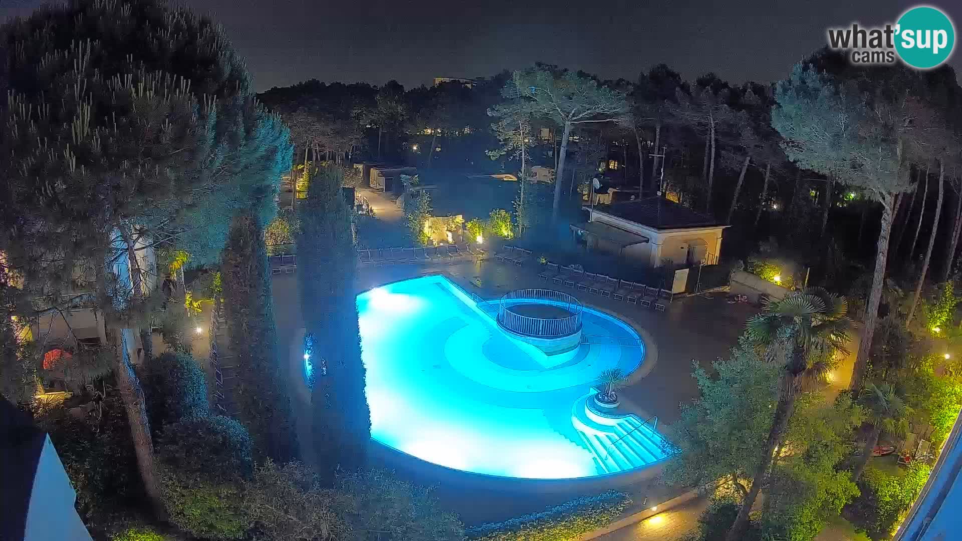 Piscina Villaggio Mare Blu webcam LIVE Bibione Pineda – Italia