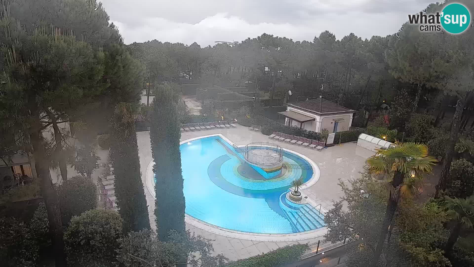 Villaggio Mare Blu pool LIVE webcam Bibione Pineda – Italy
