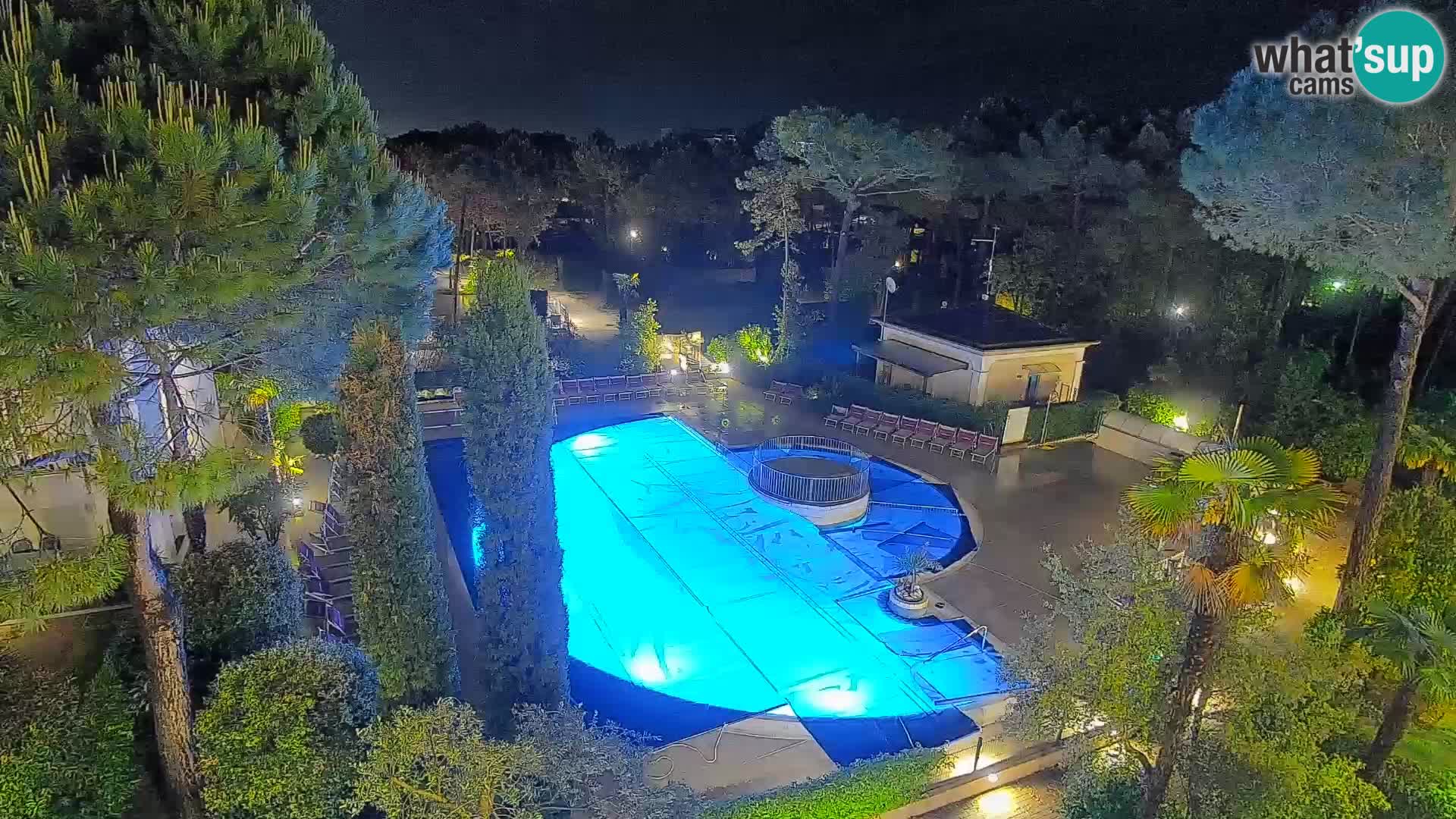 Piscina Villaggio Mare Blu webcam LIVE Bibione Pineda – Italia