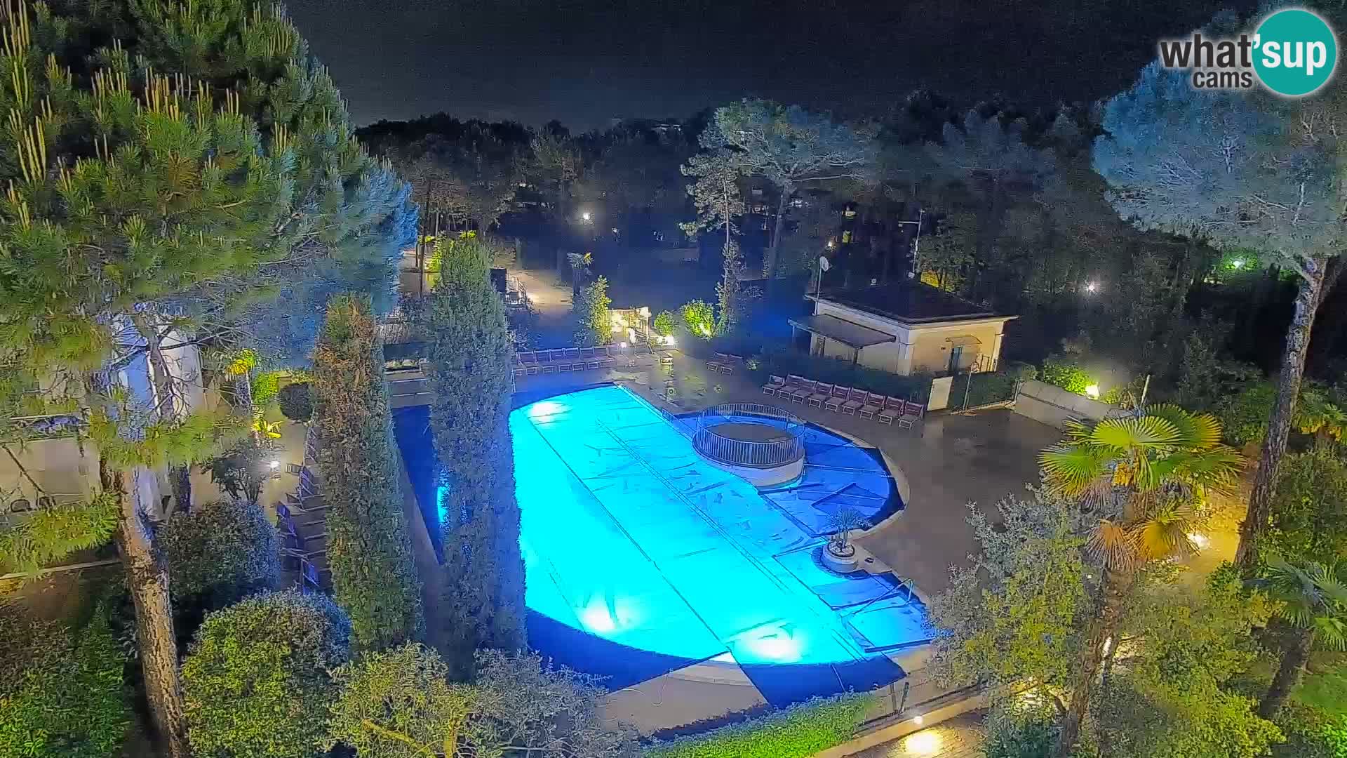 Villaggio Mare Blu piscine LIVE webcam Bibione Pineda – Italie