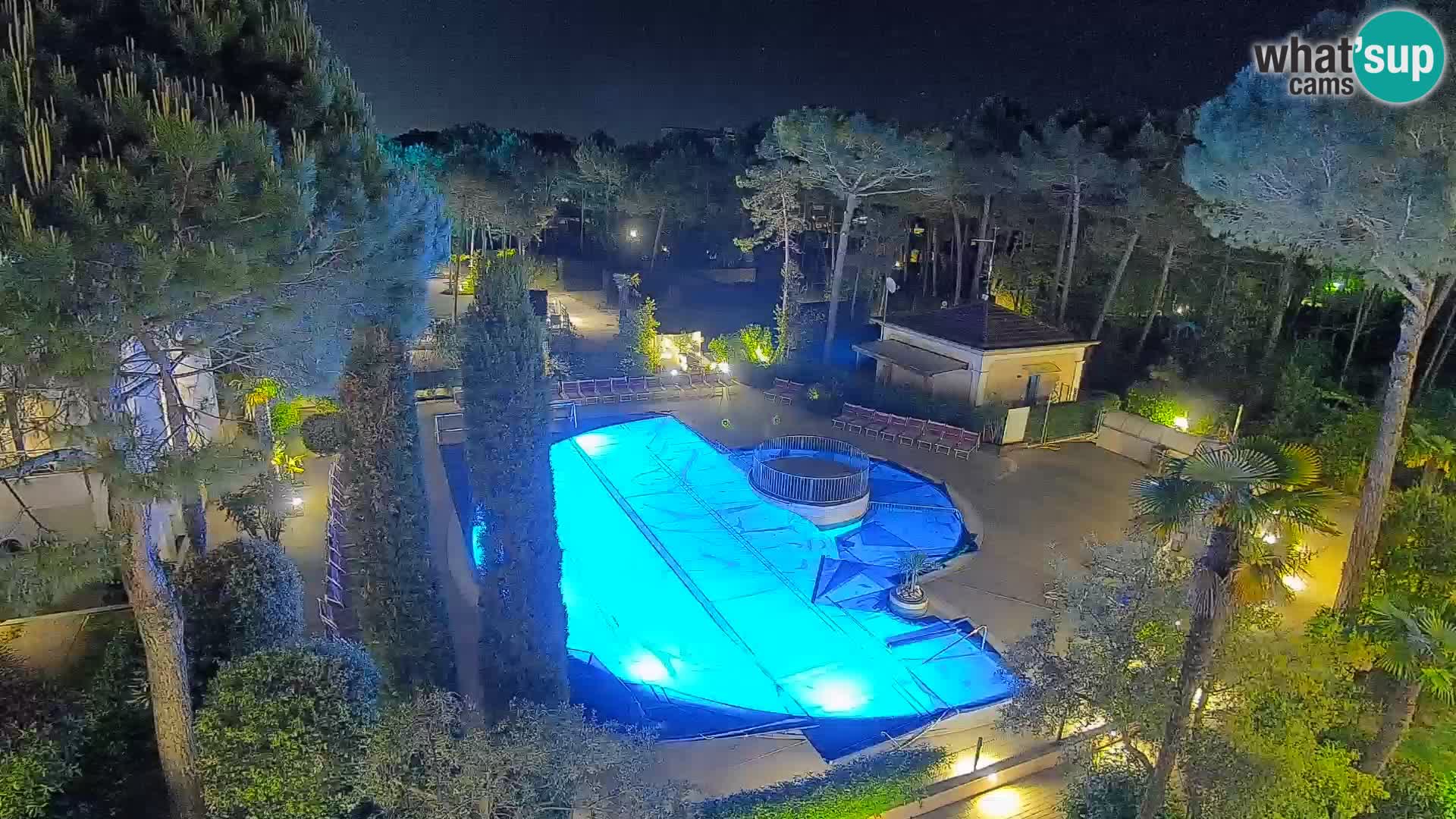 Villaggio Mare Blu pool LIVE webcam Bibione Pineda – Italy