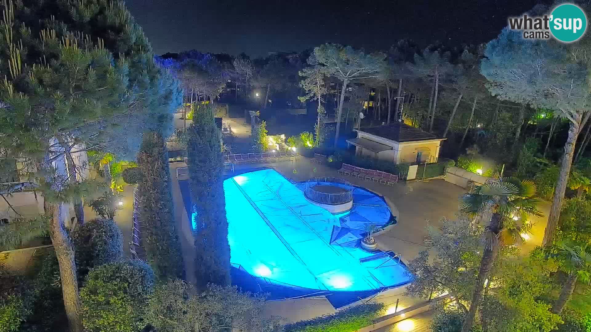 Piscina Villaggio Mare Blu webcam LIVE Bibione Pineda – Italia